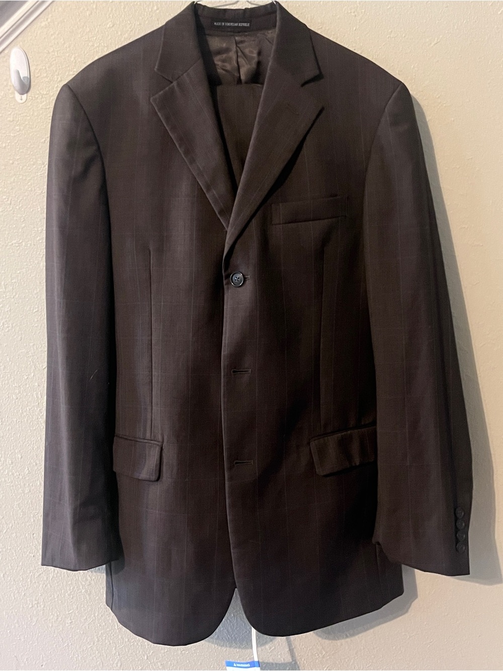 Andrew Mezza Two piece Men’s Brown Single Breasted Suit 40L / 34 L